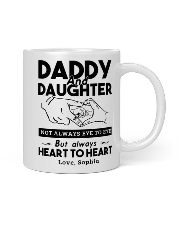 Daddy and Daughter Mug | A Heartwarming Tribute to an Unbreakable Bond