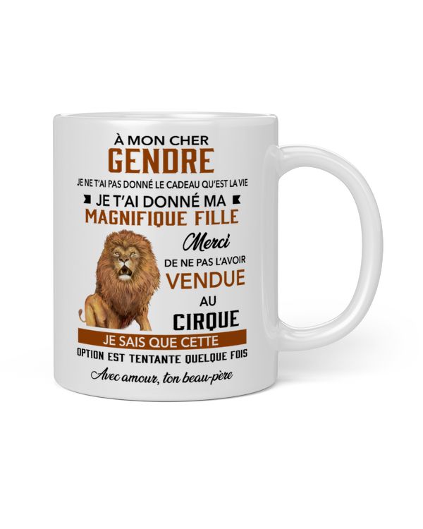 FR - À MON CHER GENDRE MERCI hmt202324