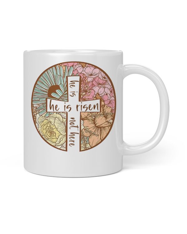 He Is Risen Cross Vintage Floral Jesus Lovers Christian Gifts He Is Risen Cross Vintage Floral Jesus Lovers Christian Gifts