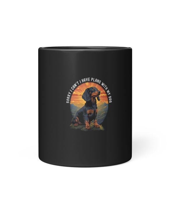 Sorry I Can't I Have Plans With My Dog Dachshund retro Tank Top