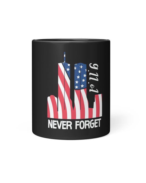 American Flag 9.11 Patriot Day Never Forget Mug