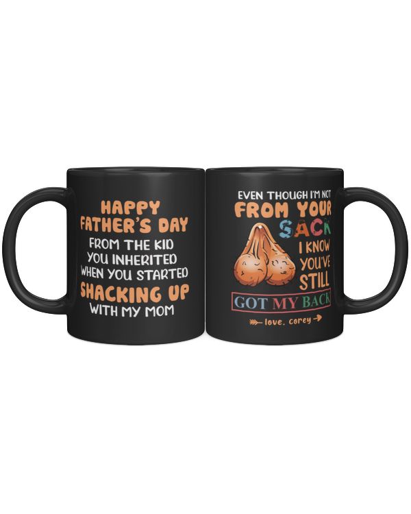 Mug For Dad | Dad's Got My Back – A Heartfelt Tribute to Fatherhood
