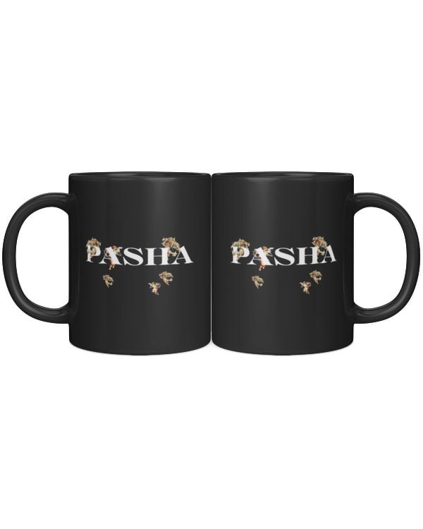 Pashanim PASHA (White) Mugs pashanimmerch