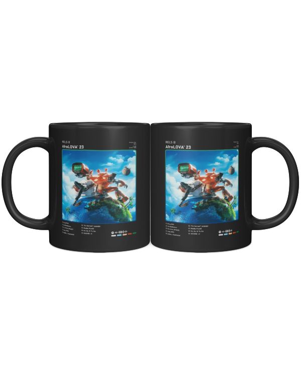 Rels B AfroLOVA' 23 ALBUM Mugs relsbmerch