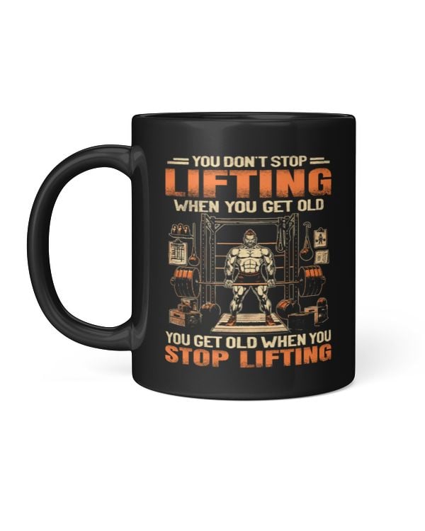 You don't stop lifting when you get old