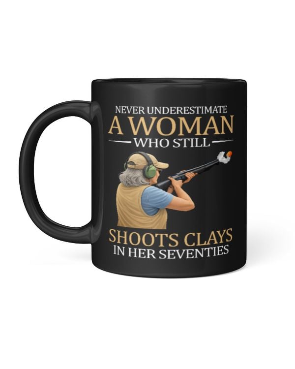 Never underestimate a woman who still shoots clays in her seventies