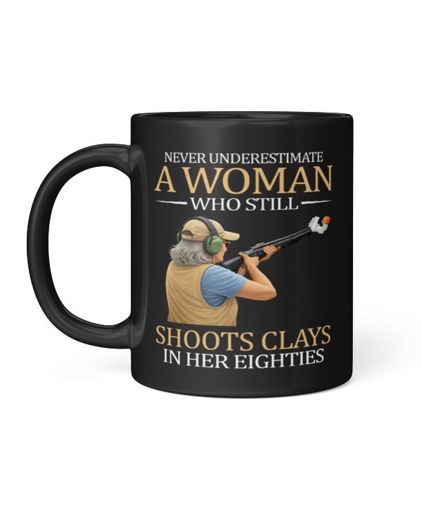 Never underestimate a woman who still shoots clays in her eighties
