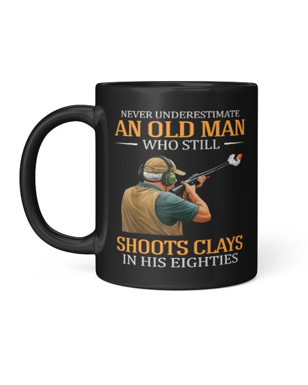 Never underestimate an old man who still shoots clays in his eighties