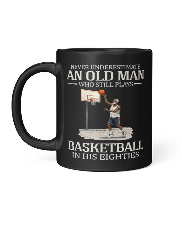 Never underestimate an old man who still plays basketball in his eighties