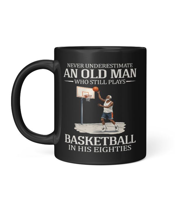Never underestimate an old man who still plays basketball in his eighties