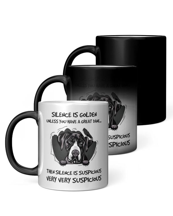 Silence Is Golden Unless You Have A Great Dane