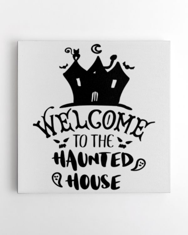 Welcome to haunted house Funny Halloween quote