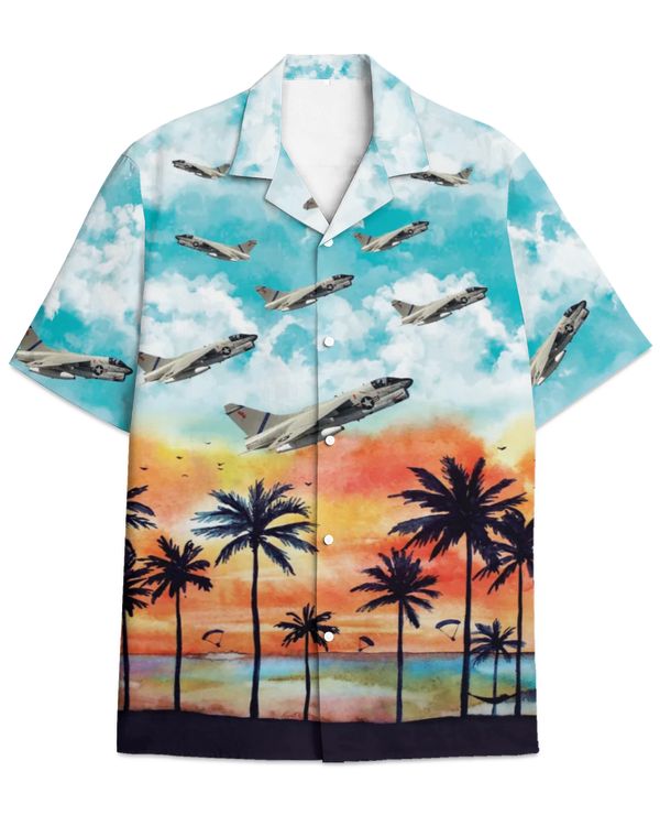 a-7 corsair ii Hawaiian Shirt MA1