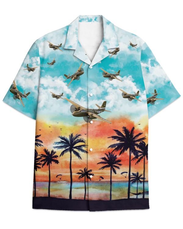 A-20 Havoc Hawaiian Shirt MA1
