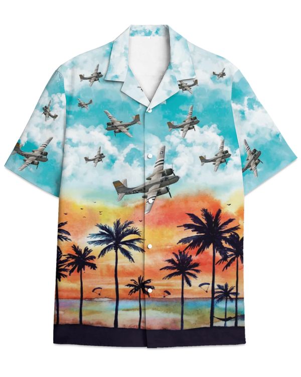 A-26 Invader Hawaiian Shirt MA1