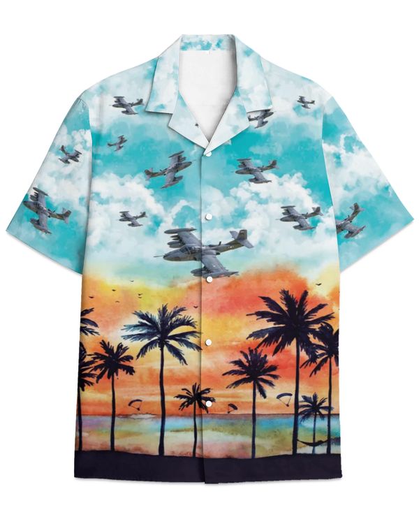 A-37 Dragonfly Hawaiian Shirt MA1