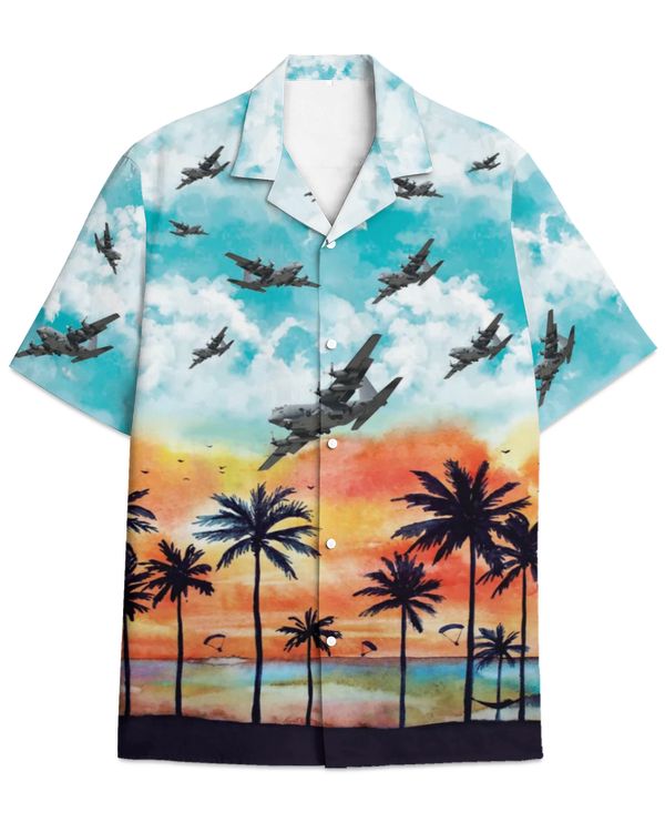 ac-130 Hawaiian Shirt MA1