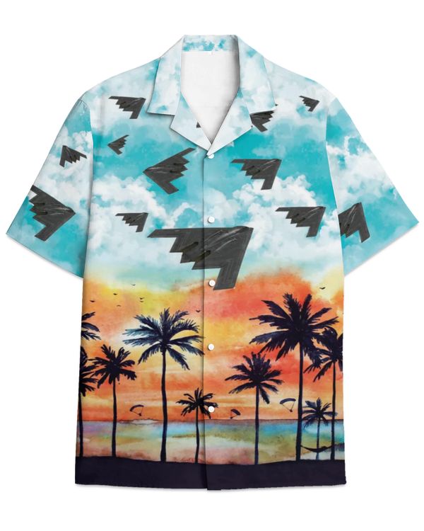 B-2 Spirit Hawaiian Shirt MA1