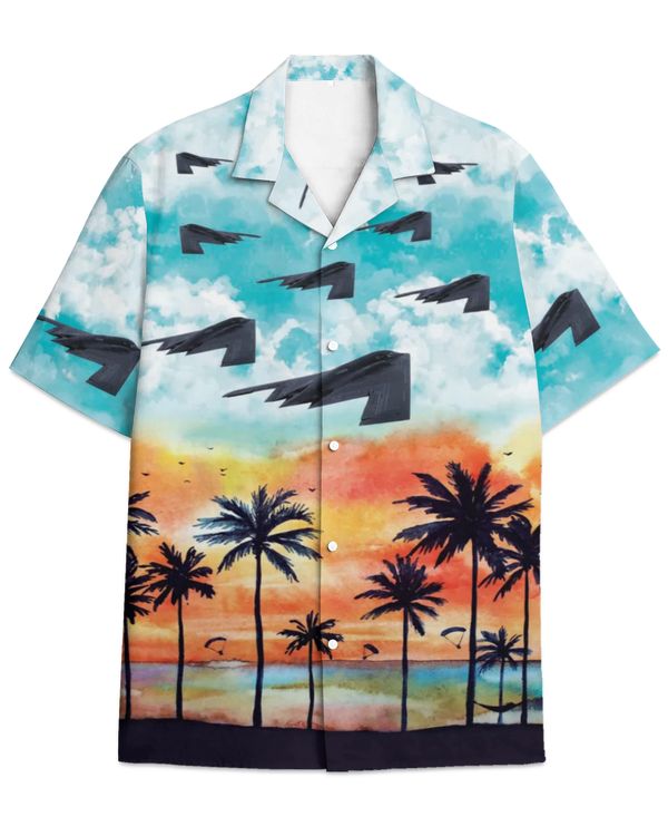 B-21 Raider Hawaiian Shirt MA1