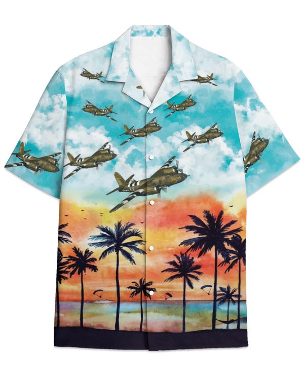 b-26 Marauder-1 Hawaiian Shirt MA1