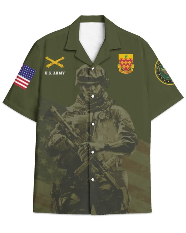 2d Battalion 77th Field Artillery Hawaiian Shirt