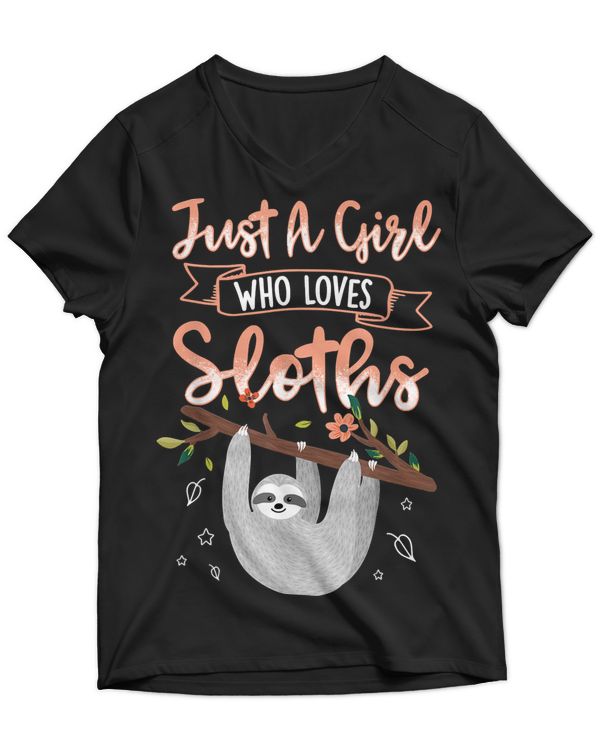 Unisex Jersey SS V-Neck T-Shirt