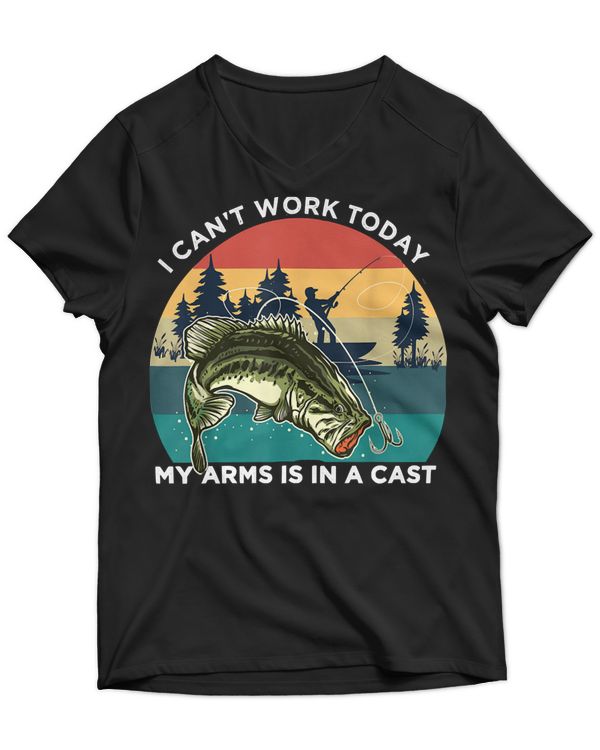 Unisex Jersey SS V-Neck T-Shirt