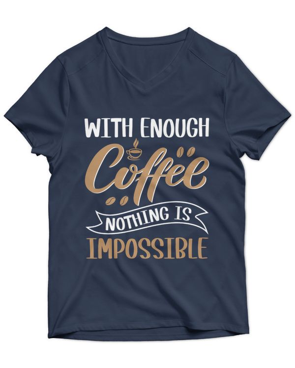 Unisex Jersey SS V-Neck T-Shirt