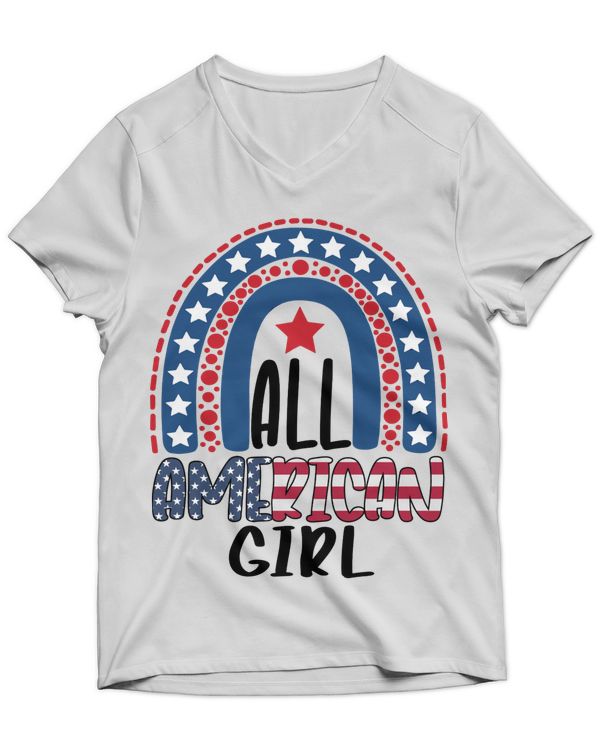 Unisex Jersey SS V-Neck T-Shirt