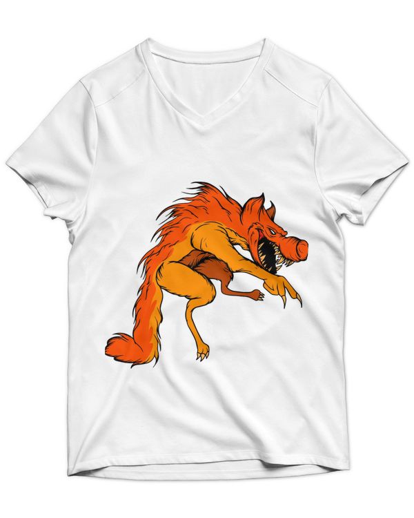 Unisex Jersey SS V-Neck T-Shirt