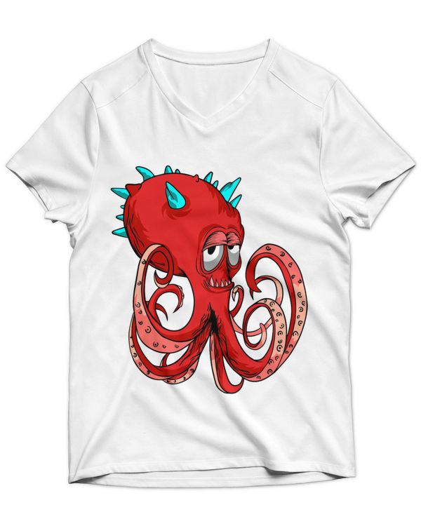 Unisex Jersey SS V-Neck T-Shirt