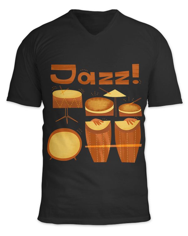 Unisex Jersey SS V-Neck T-Shirt