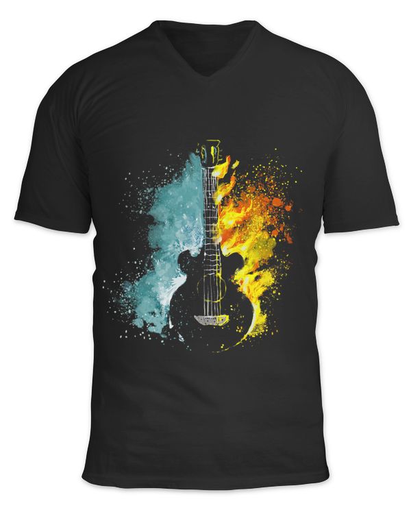 Unisex Jersey SS V-Neck T-Shirt