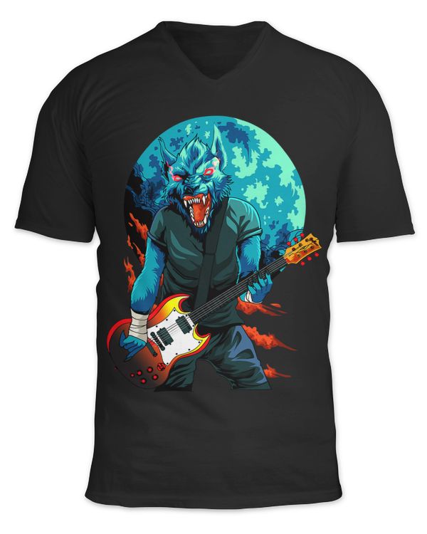 Unisex Jersey SS V-Neck T-Shirt