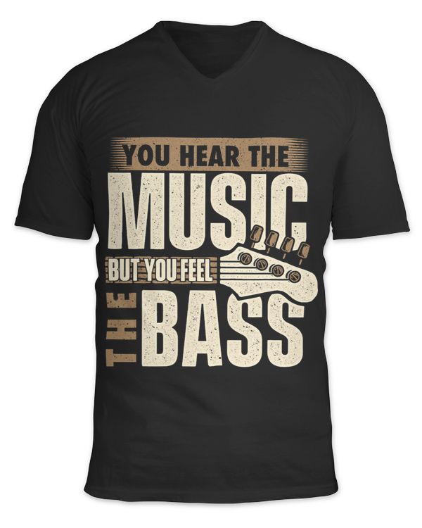 Unisex Jersey SS V-Neck T-Shirt