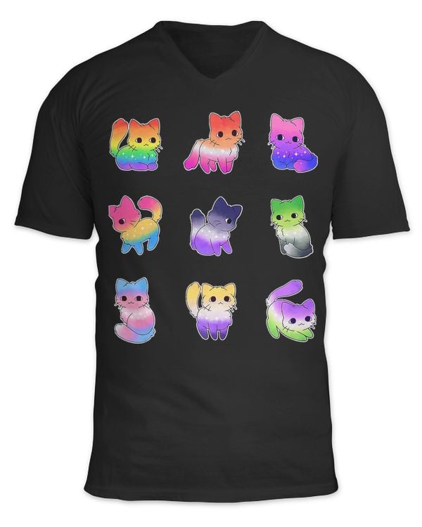 Unisex Jersey SS V-Neck T-Shirt