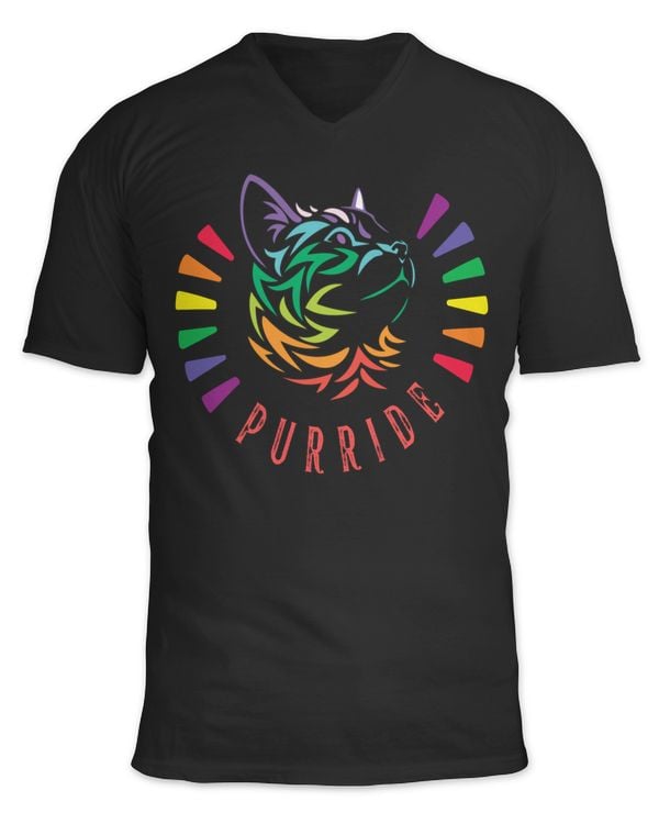 Unisex Jersey SS V-Neck T-Shirt