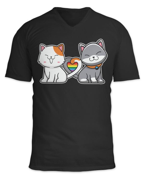 Unisex Jersey SS V-Neck T-Shirt