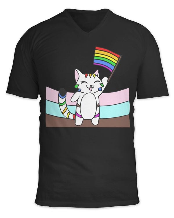 Unisex Jersey SS V-Neck T-Shirt
