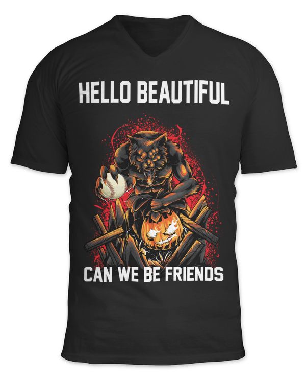 Unisex Jersey SS V-Neck T-Shirt