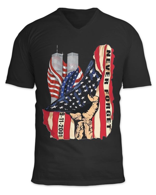 Unisex Jersey SS V-Neck T-Shirt