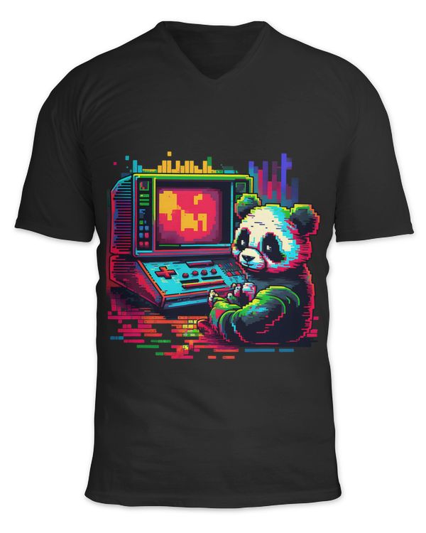 Unisex Jersey SS V-Neck T-Shirt