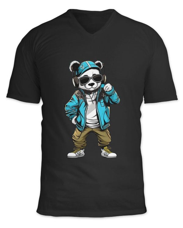 Unisex Jersey SS V-Neck T-Shirt