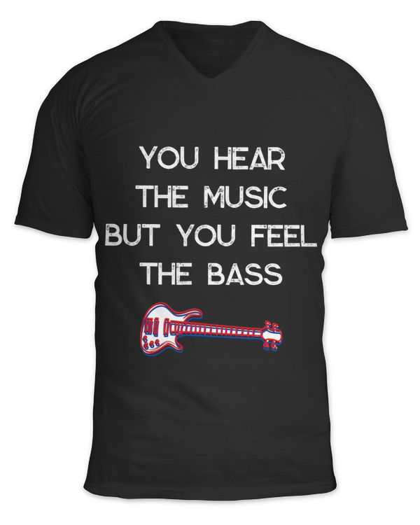 Unisex Jersey SS V-Neck T-Shirt