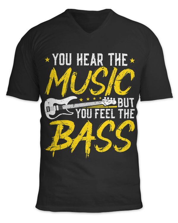 Unisex Jersey SS V-Neck T-Shirt