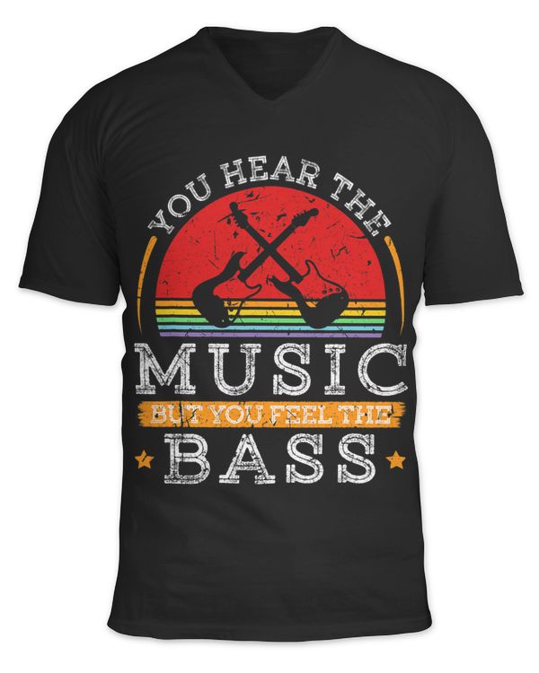 Unisex Jersey SS V-Neck T-Shirt