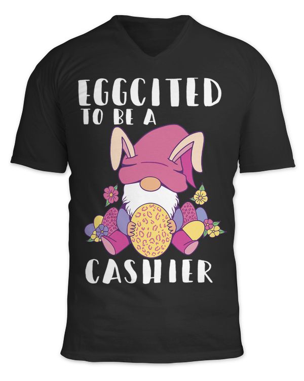 Unisex Jersey SS V-Neck T-Shirt