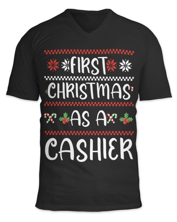 Unisex Jersey SS V-Neck T-Shirt