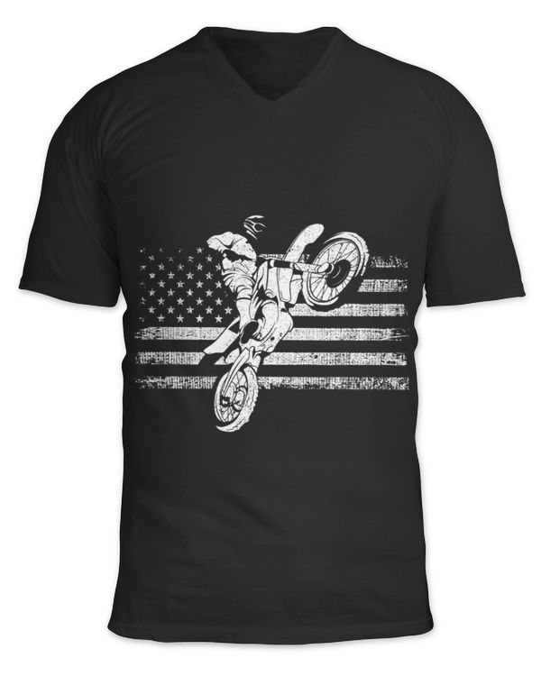 Unisex Jersey SS V-Neck T-Shirt