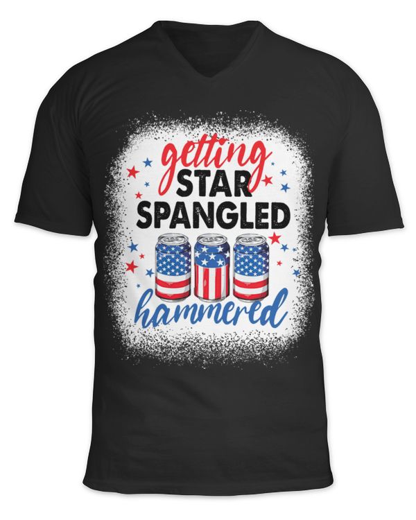 Unisex Jersey SS V-Neck T-Shirt
